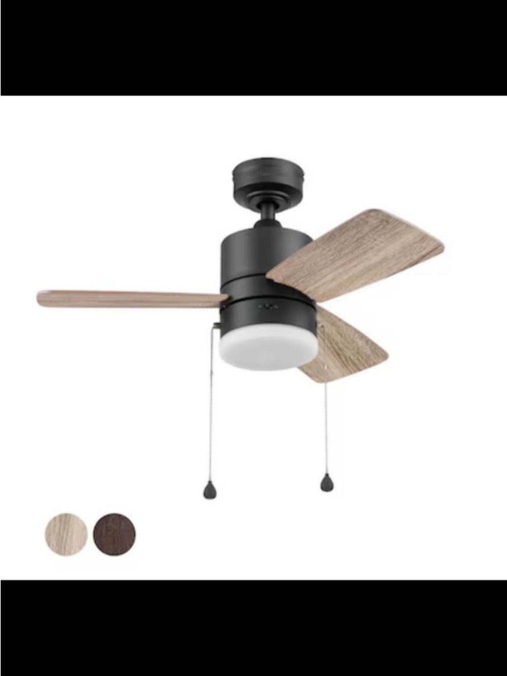 NEW IN BOX Harbor Breeze Monroem 32-in Bronze Ceiling Fan w/ LED Light